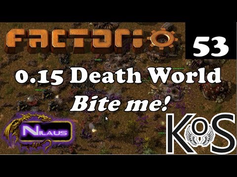 Factorio 0.15 Death World - E53 - Penultimate episode