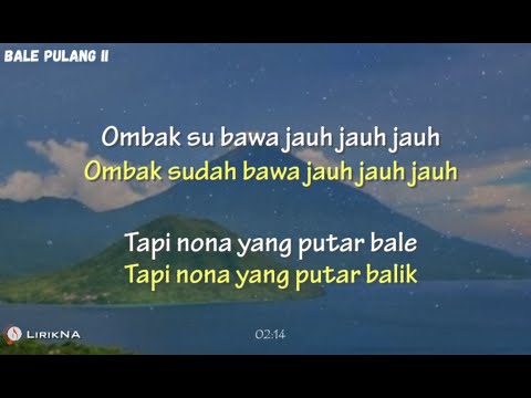 Lirik Lagu ANGIN DATANG KASIH KABAR | BALE PULANG 2 (Terjemahan) cover