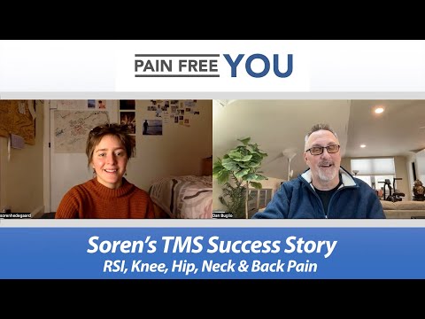 Soren's TMS / PDP Success Story - RSI, Knee, Hip, Neck & Back Pain