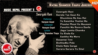 Ratna Shamsher Thapa Songs Collection | Audio Jukebox | Ghumti Ma Na Aau Hai, Ye Kanchha Thattai Ma