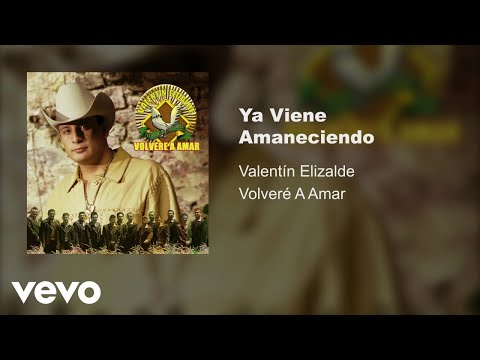 Valentín Elizalde - Ya Viene Amaneciendo (Audio)