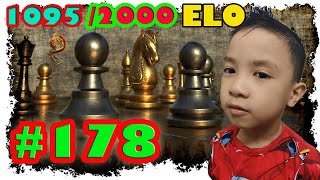 Mục tiêu đạt 2000 ELO (#chesscom ): Em đô có pha THÍ HẬU , CHỒNG XE rất HIỆU QUẢ (1095 elo)