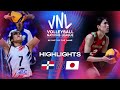 🇩🇴DOM vs. 🇯🇵JPN - Highlights | Week 2 | Women's VNL 2024