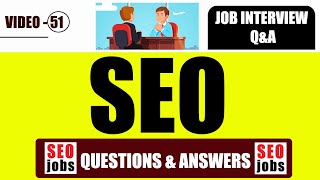 SEO Interview Question & Answer | How to prepare for SEO Job | Question for Seo job | SEO Course