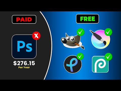 Top 4 Best FREE Photoshop Alternatives in 2025!