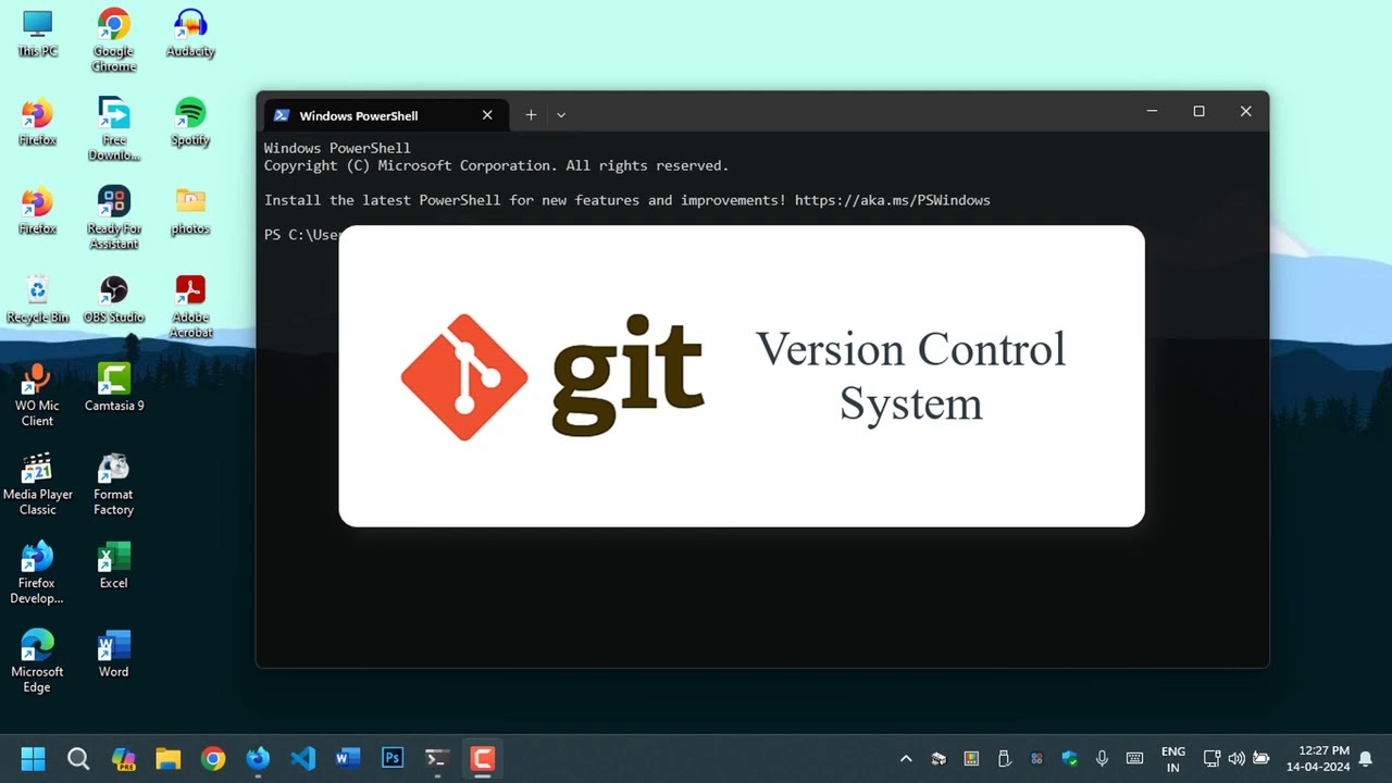 Installing Git with Winget on Windows 11