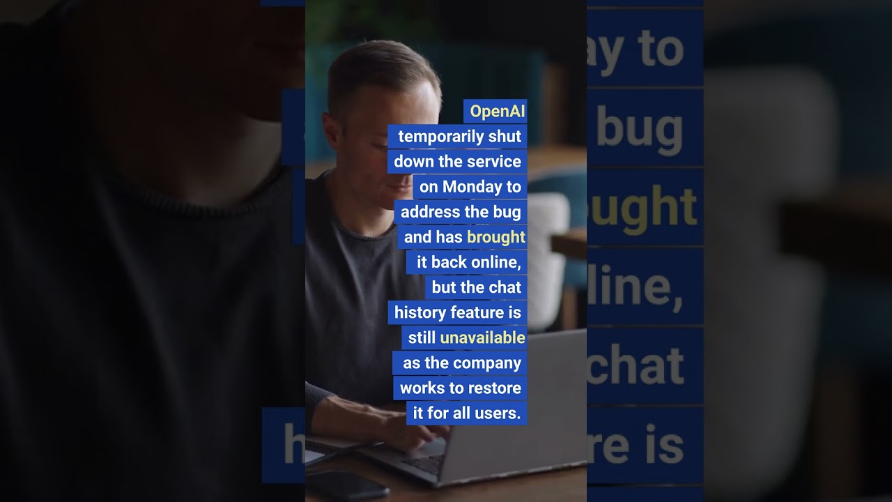 ChatGPT Bug Temporarily Exposes AI Chat Histories to Other Users! #shorts