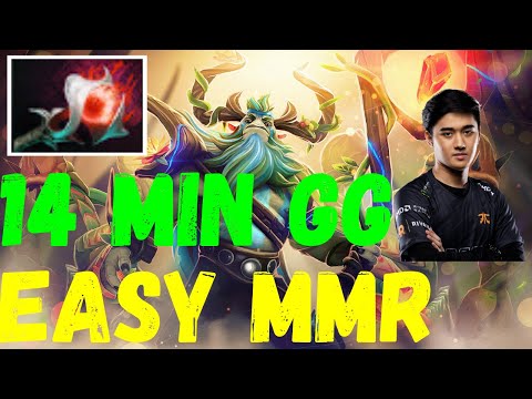 ABED 14 Min GG MIRACLE [Nature's Prophet] Immortal Pro Gameplay - Dota 2 Nature's Prophet