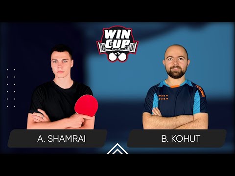 10:15 Andrii Shamrai - Bohdan Kohut West 2 WIN CUP 10.08.2024 | TableTennis WINCUP