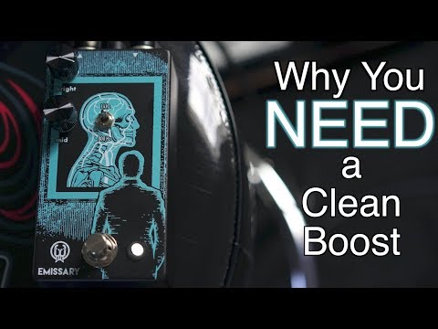 Why You NEED a Clean Boost Guitar Pedal