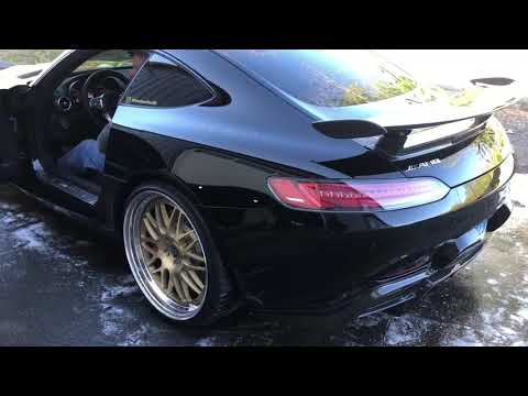 2016 Mercedes Benz AMG GTS - FULL AKRAPOVIC EXHAUST - REV UP