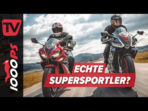 Aprilia RS 660 gegen Honda CBR650R - Vergleich der Straßensportler
