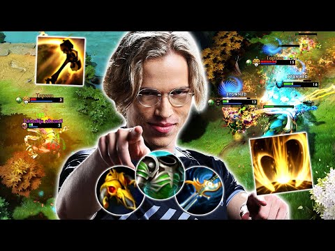 How Topson Really Wins Mid with NEW Hero Dawnbreaker - 7.29 Patch Dota 2
