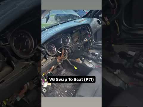 V6 Charger Swap To Scat Pt 1/3 #srt #scat #scat #392 #392hemi #392scatpack #swaps