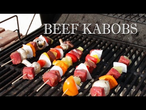 How to Make Beef Kebabs - Easy Steak Kabobs Recipe