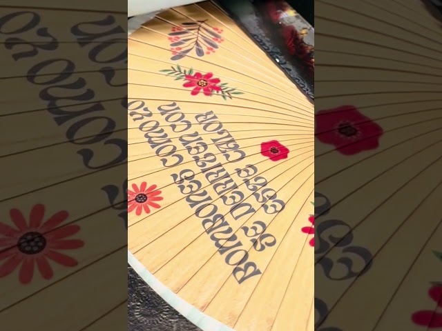 Vídeo relacionado con Porras Estampación & Banderas | Abanico Personalizado con Texto y Foto | Crea el Que Quieras