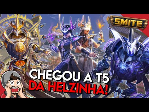 CHEGOU A NOVA T5 DA HEL! FICOU BRABA? - Ranked Duel - ⚡ Smite BR