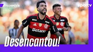 FLAMENGO VENCE O BOTAFOGO NO NILTON SANTOS COM GOL DE PAQUETÁ E VAI ÀS SEMI | FECHAMENTO | sportv