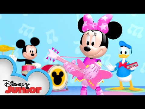 Minnie's a Pop Star 🎤| Mickey Mornings | Mickey Mouse Clubhouse | @disneyjr