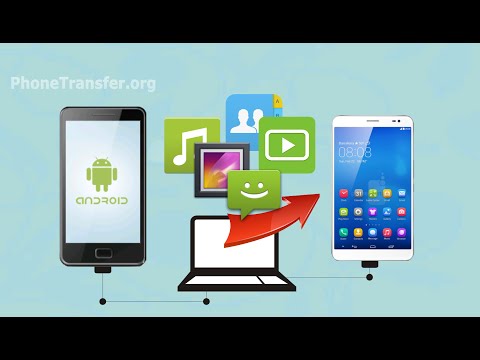 How to Transfer Videos/Music/Photos/Contacts/SMS from Android to Huawei Honor 7i/7/6 Phone?