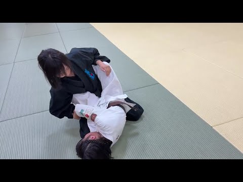 挑戦女子柔術スパーリング