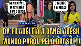 O Brasil Parou O Mundo !!! Mídia Internacional Abismada!!!! 