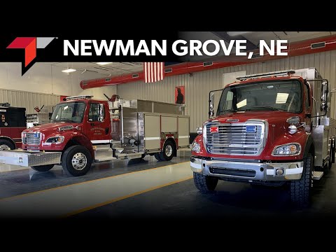 Newman Grove, NE Toyne Pumper & Tanker/Tender Delivery Video