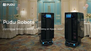 PUDU T300 & PuduBot: Optimizing Delivery & Boosting Efficiency at Xiyuan Hotel in China