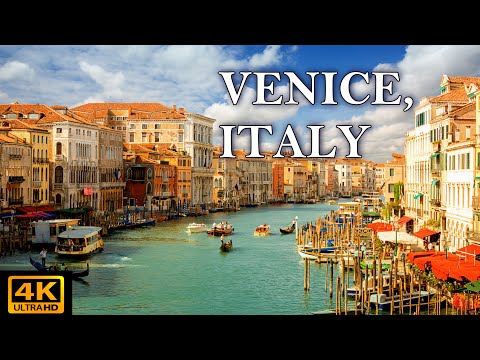 [4K] Passeio a pé em VENEZA da ESTAÇÃO até PIAZZA SAN MARCO, Itália