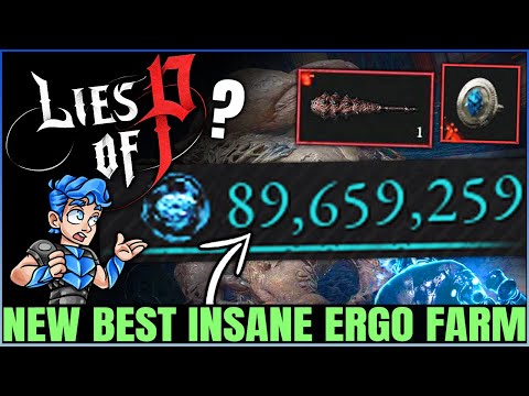Lies of P - New Easy 140k+ Best Ergo Per Hour Farm Guide - Level Up & Get Overpowered Fast!