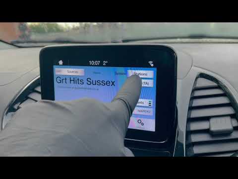 Retuning your DAB radio in Ford SYNC 3