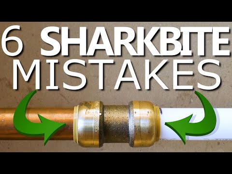 image-Can you connect PEX to copper with SharkBite?
