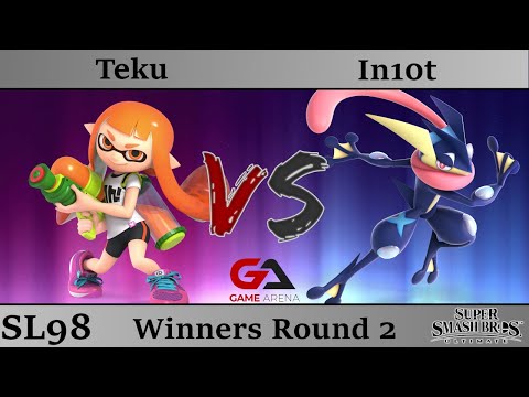 SmashLAN'd 98 - Winners Round 2: Teku (Inkling) vs In10t (Greninja)