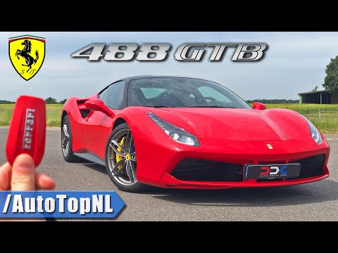 Thumbnail for Ferrari 488 GTB REVIEW *330km/h* on AUTOBAHN [NO SPEED LIMIT!] by AutoTopNL by Ferrari 488