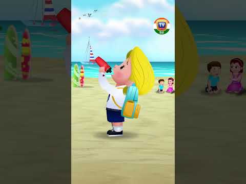 कस्सली ने सीखा पानी बचाना  #ChuChuTVHindi #Shorts #hindikahaniyanewvideos #hindikahanian