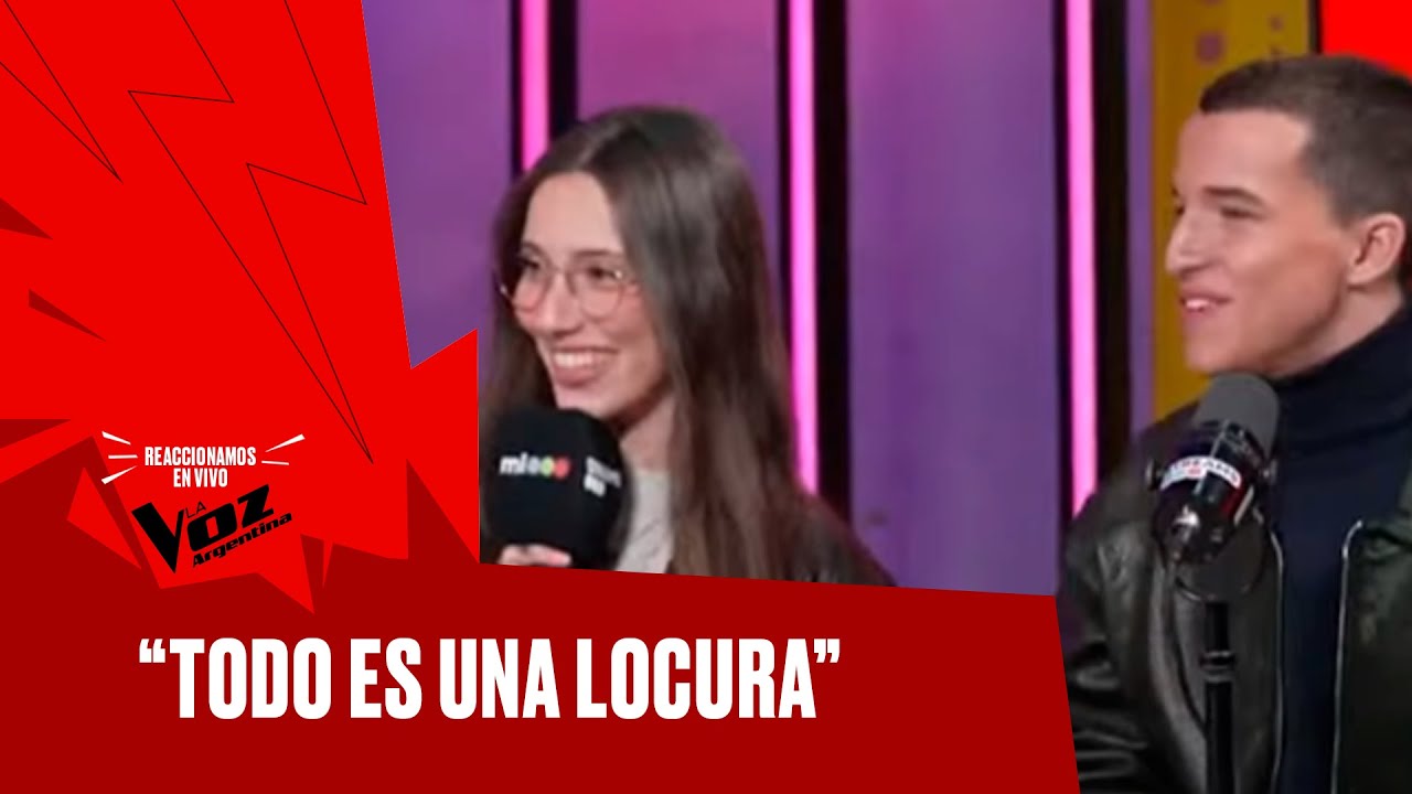 IARA LOMBARDI Y SEGUNDO MACIEL | ENTREVISTA COMPLETA | #REACTLAVOZ