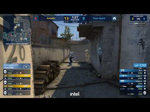 DEGSTER CRAZY AWP 4K (no scopes) - Astralis vs Team Spirit - IEM Katowice 2021