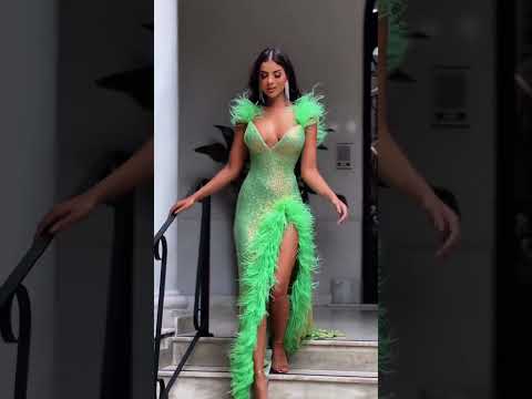 💖 💖 💖 💖Jovani 06164 Green Sequin Dress with...