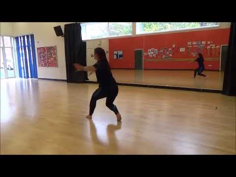 GCSE Dance AQA Set phrases Breathe full speed 105bpm metronome