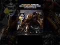 BUMBLEBEE CAN DEFEAT OPTIMUS PRIME TRANSFORMERS THE LAST NIGHT Transformers Mirage Shortfeed