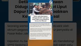 Detik-detik Wartawan Munir Diduga Dicekik saat Liput Dapur MBG yang Disebut Sebabkan Siswa Keracunan