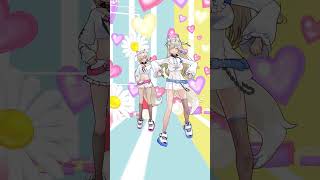 【#hololive mmd】えっほ えっほ 【フワワ・アビスガード FuwawaAbyssgard モココ・アビスガード MococoAbyssgard】 #mmdホロライブ #ホロライブmmd