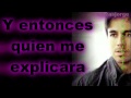 Enrique iglesias- Tu y Yo letra 