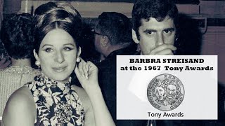 Barbra Streisand presents the 1967 Tony Award to Best Musical Play (improved quality)