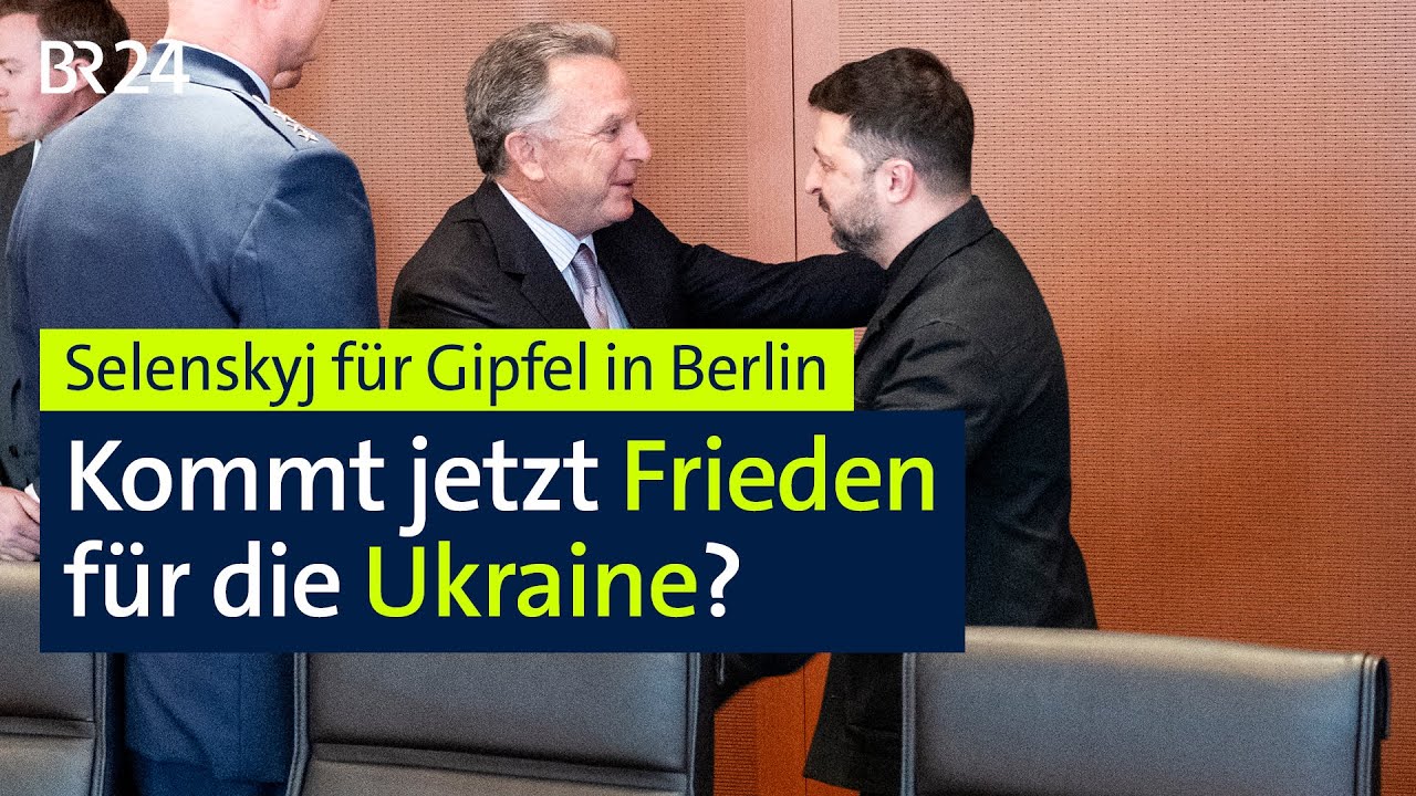 Selenskyj für Gipfel in Berlin: Kommt jetzt Frieden für die Ukraine? | BR24