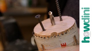 How to Remove Wood Plugs from Hole Saw