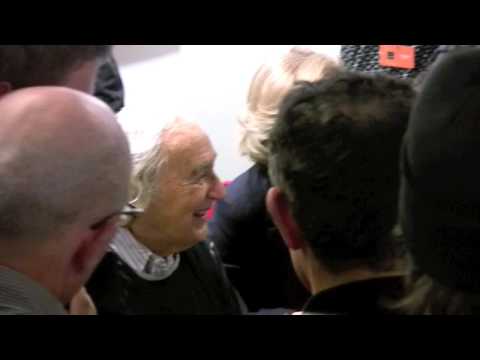 William Klein gets mobbed at Paris Photo