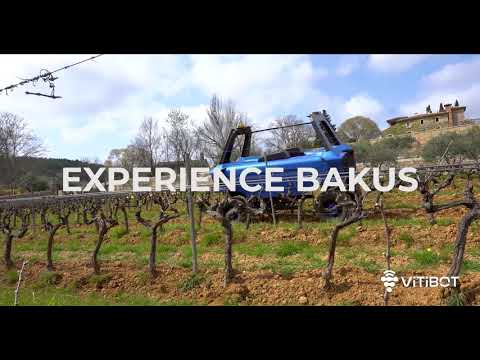 Discover Bakus - Full electric and autonomous vineyards robot - By VitiBot
