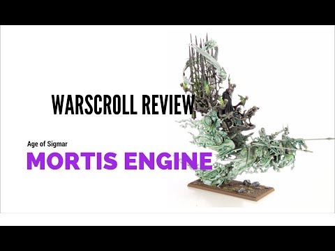 Age of Sigmar Mortis Engine Warscroll Review