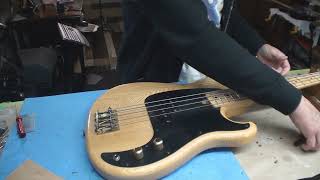 Video thumbnail for Ibanez Blazer Bass Guitar Behind The Scenes by Dave's World of Fun Stuff